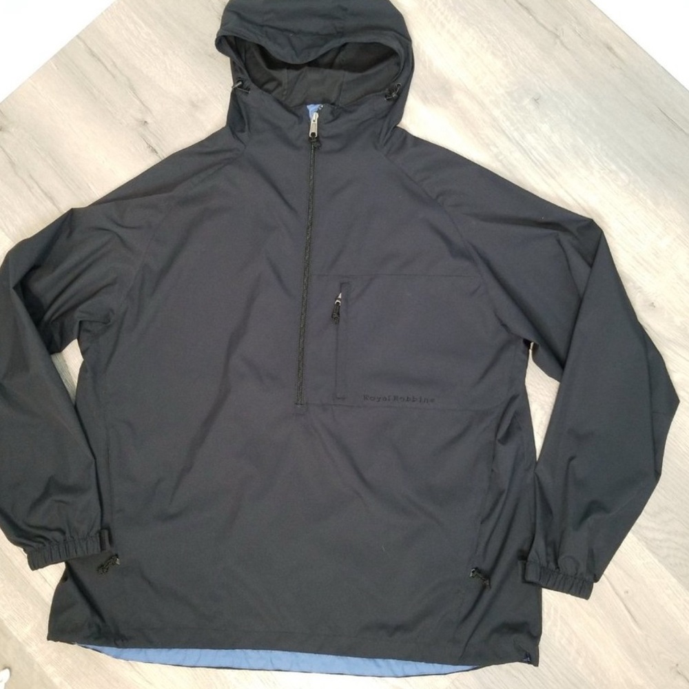 Royal Robbins Rain Jacket quarter zip hooded large - Picture 2 of 10